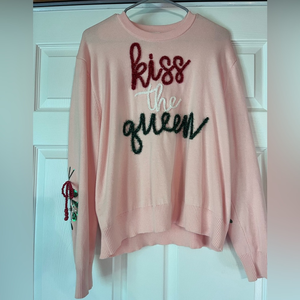 Pink Queen of Sparkles Sweater